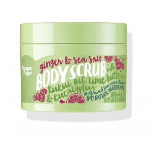 ZINGY GINGER & SEA SALT BODY SCRUB 300ML